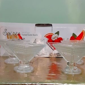 Soiree Crystal Taster Bowls